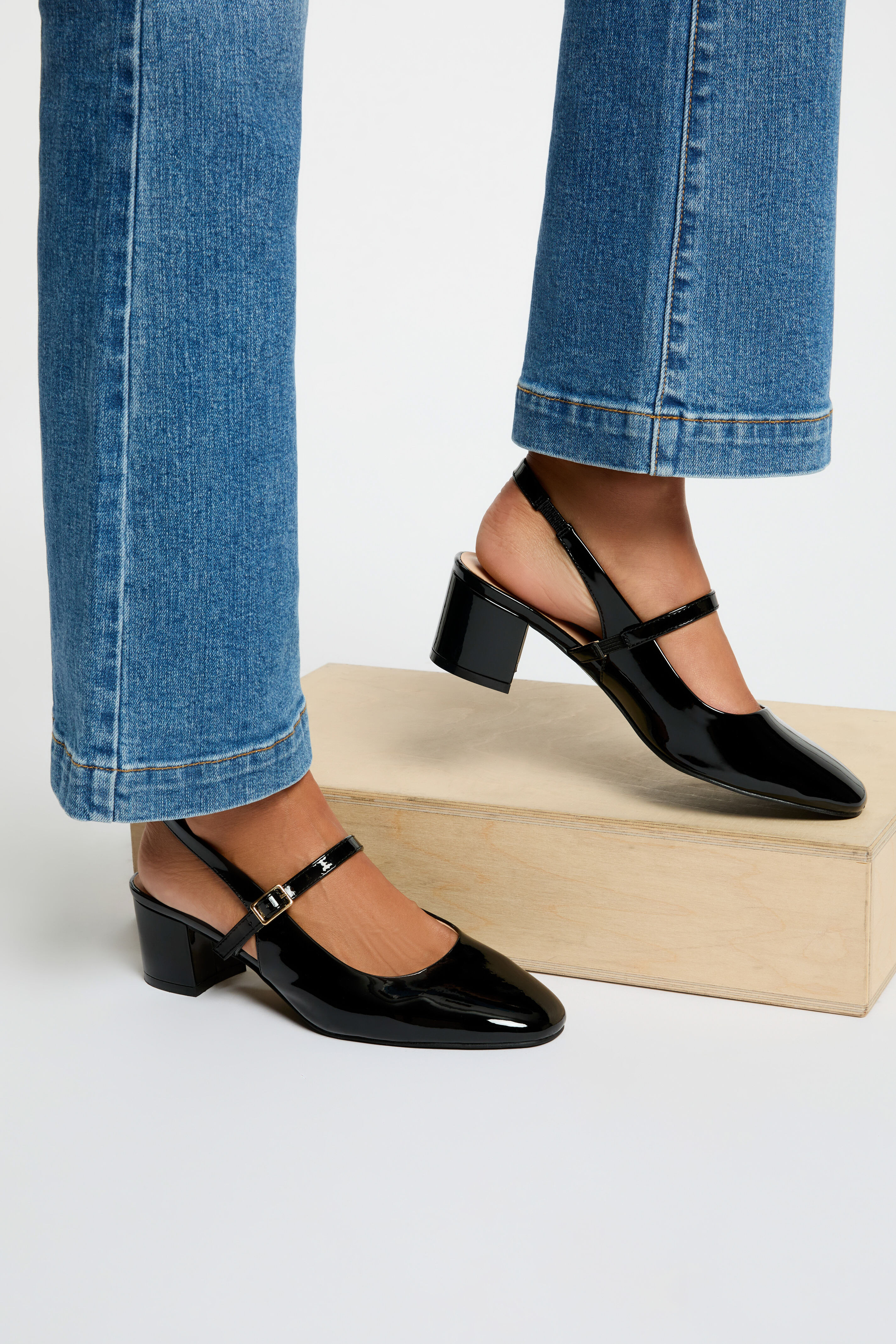 Heeled Sandals Black Women