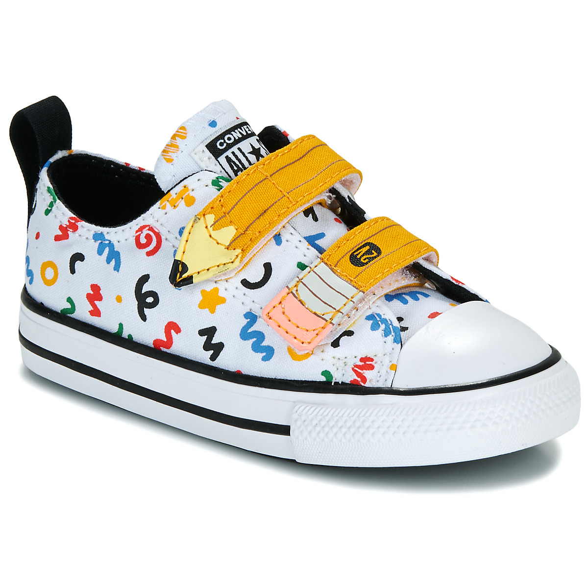 Converse - CHUCK TAYLOR ALL STAR EASY-ON DOODLES - White / Multicolour
