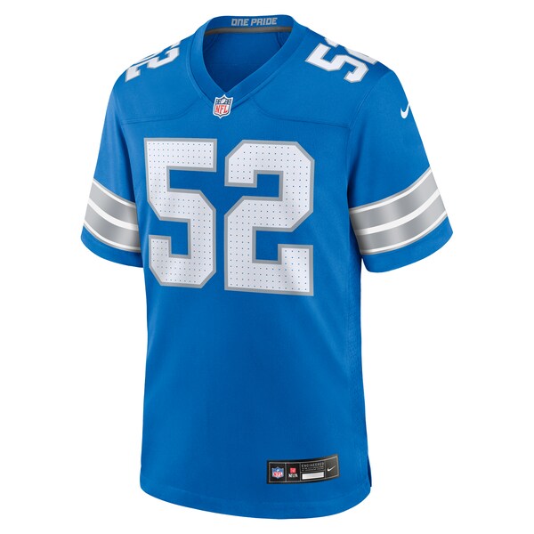 Netane Muti Detroit Lions Nike Game Jersey -  Blue