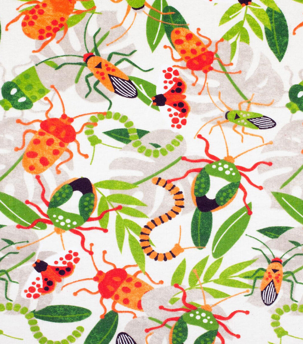 Insects Super Snuggle Flannel Fabric