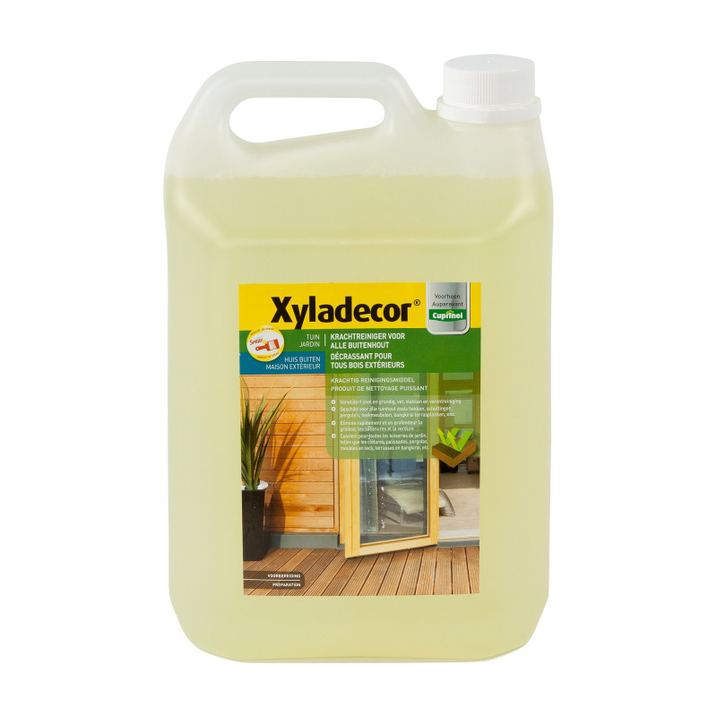 Lasure décrassant bois extérieur 5 L XYLADECOR