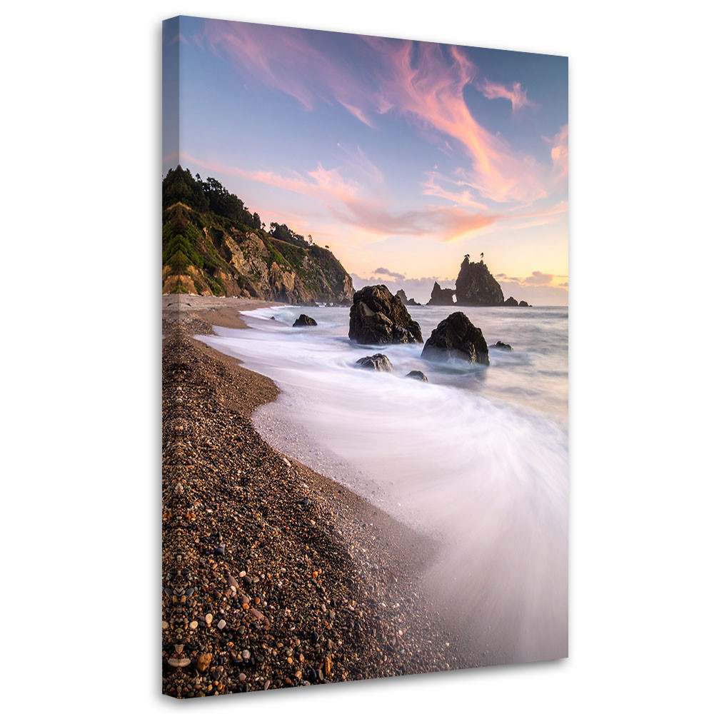 Obraz do salonu sypialni biura, Krajobraz morski plaża natura 20x30