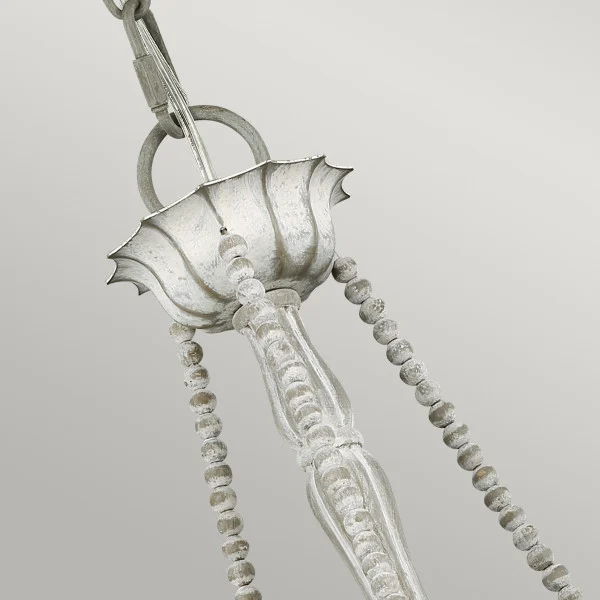 Lampa wisząca sprany szary Maryville 3xE14x60W wym: 216x48,3x48,3 cm Feiss