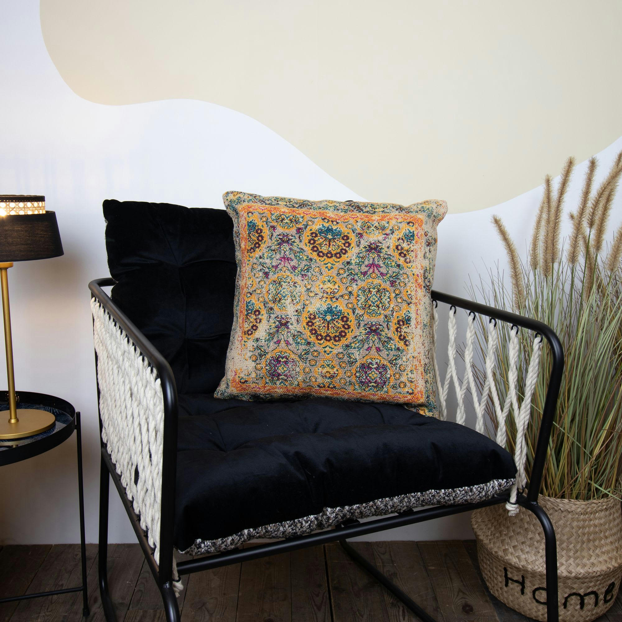 SHIVA - Coussin en coton 40cm