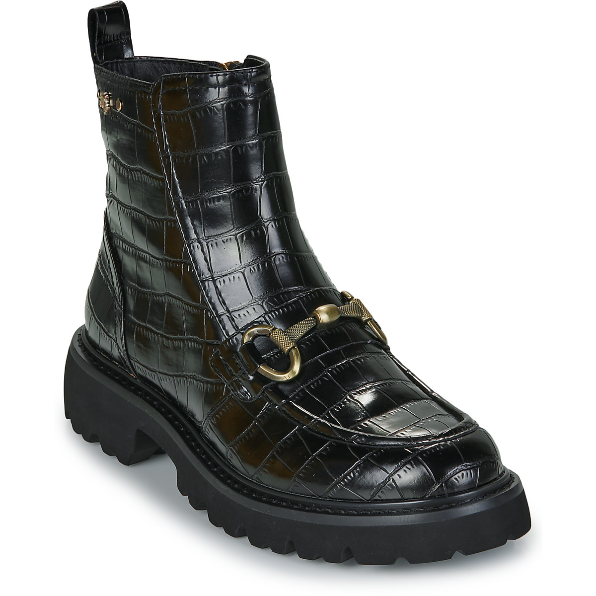 Carmela - 162548-BLACK-CROCO - Black