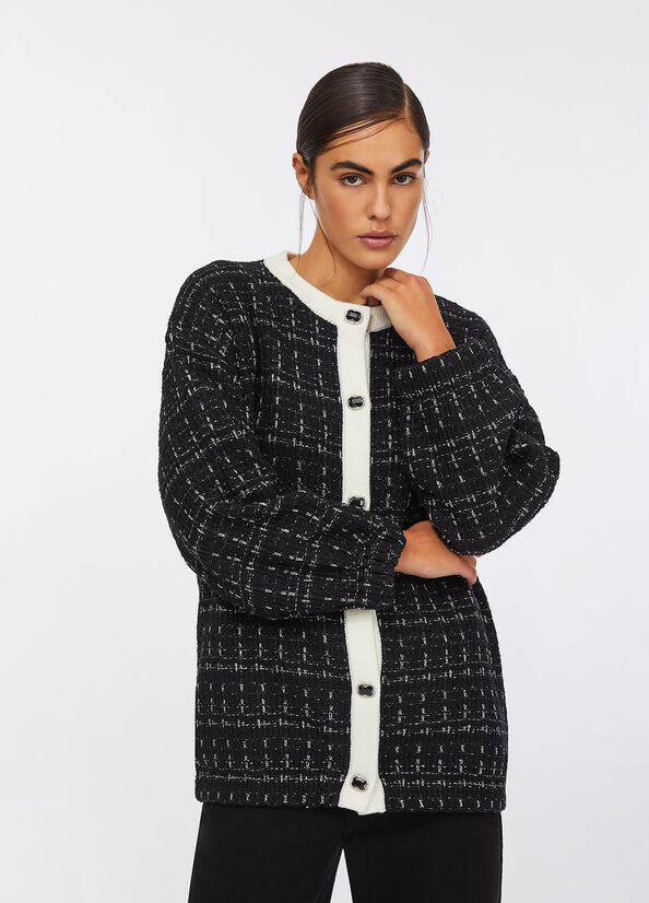 Giacca con bottoni gioiello