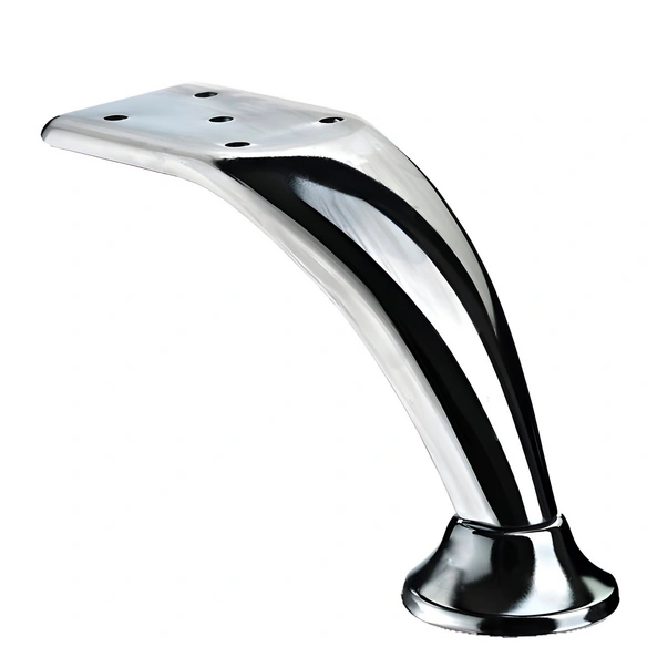 Möbelfuß »Bresta«, Ø: 140 mm, silberfarben