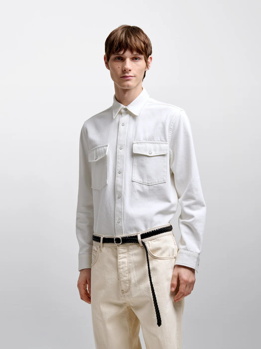 Chemise regular en coton - L'atelier