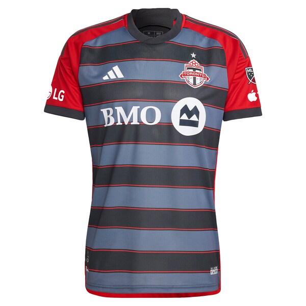 Mark-Anthony Kaye Toronto FC adidas 2023 Club Kit Authentic Player Jersey - Gray