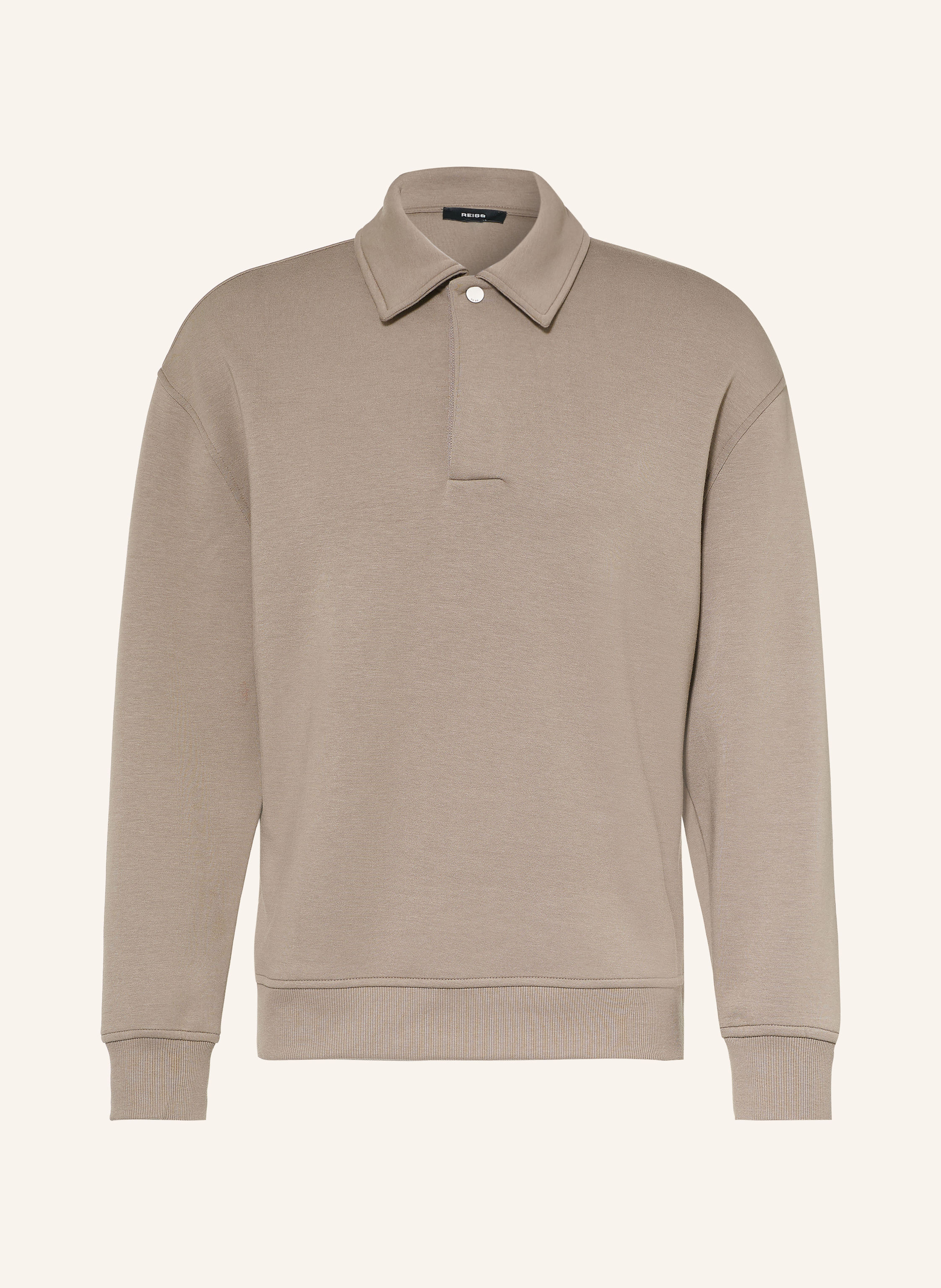 REISS Sweat-Poloshirt BROOKS