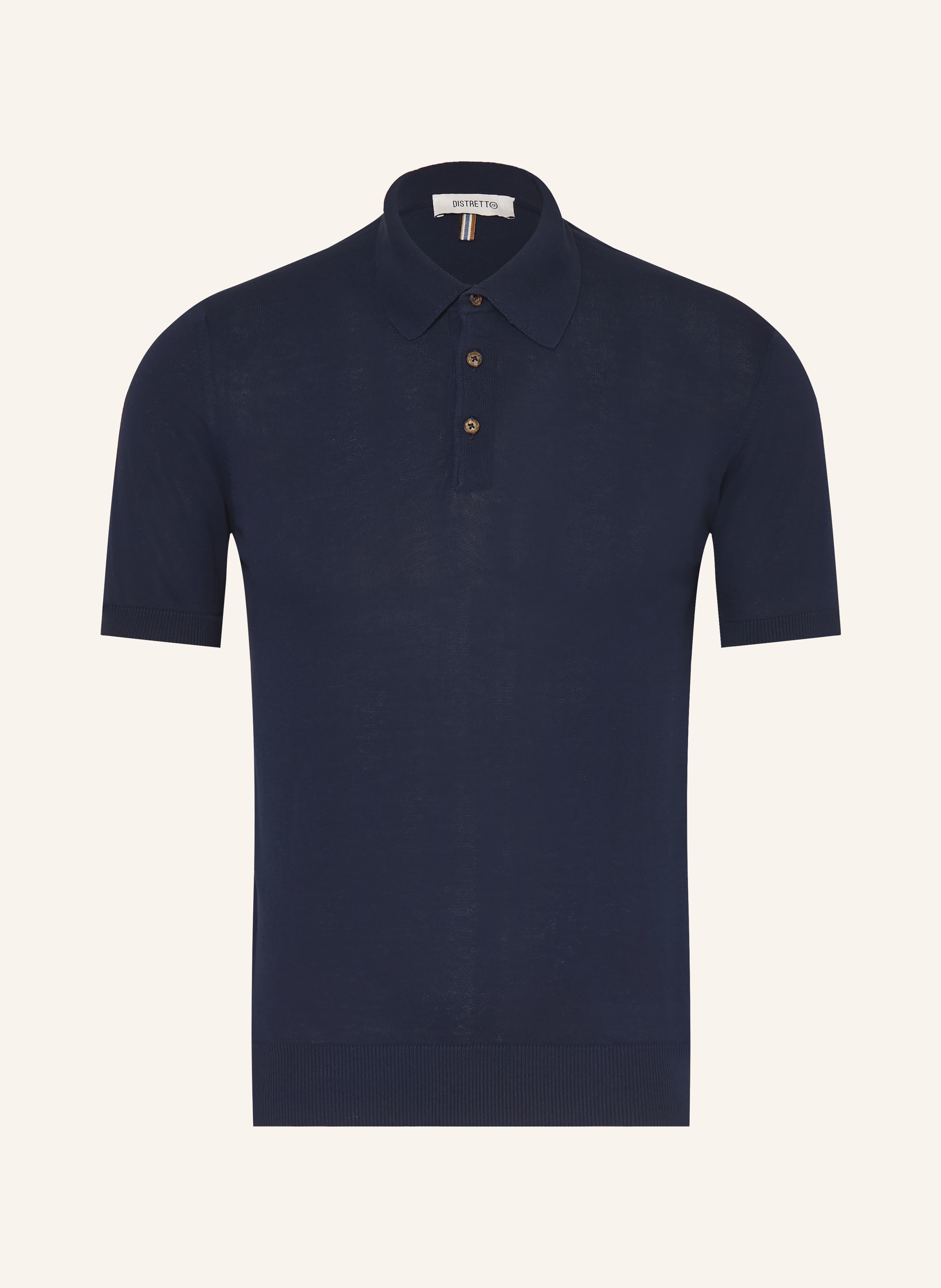 DISTRETTO 12 Strick-Poloshirt CARRARA
