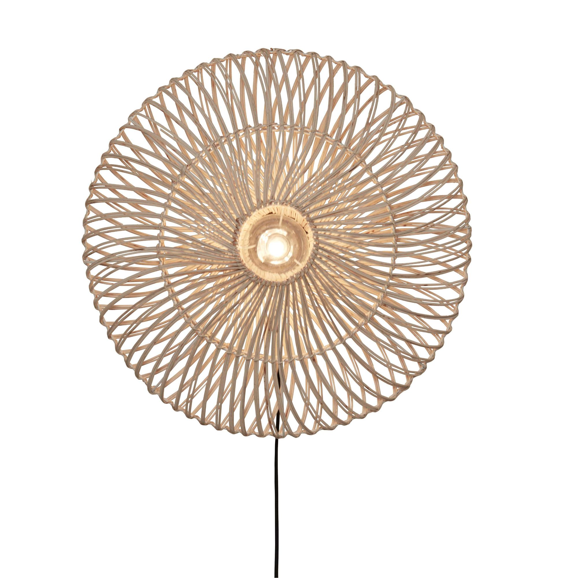 GOOD&MOJO wandlamp Zanzibar - wit - 55x55x14cm