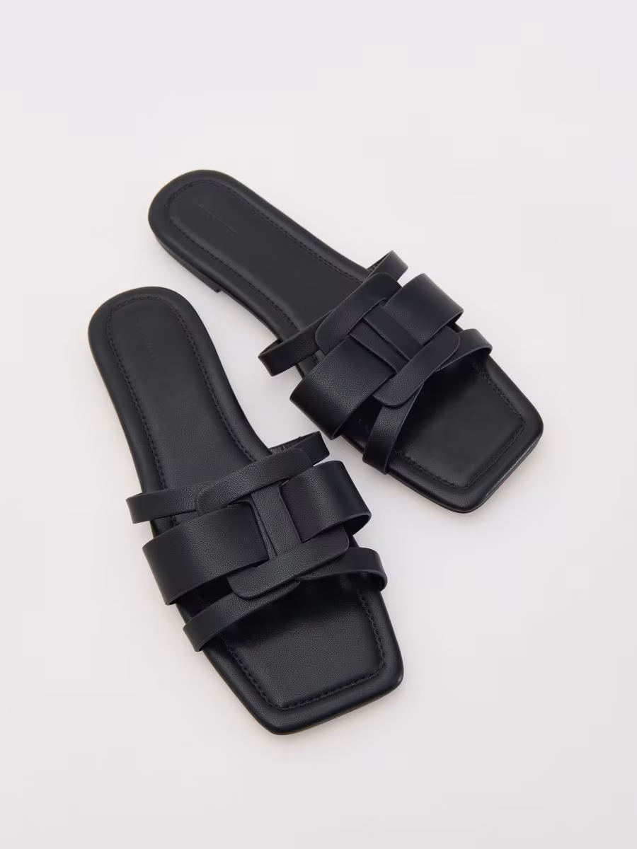 Leather Sliders