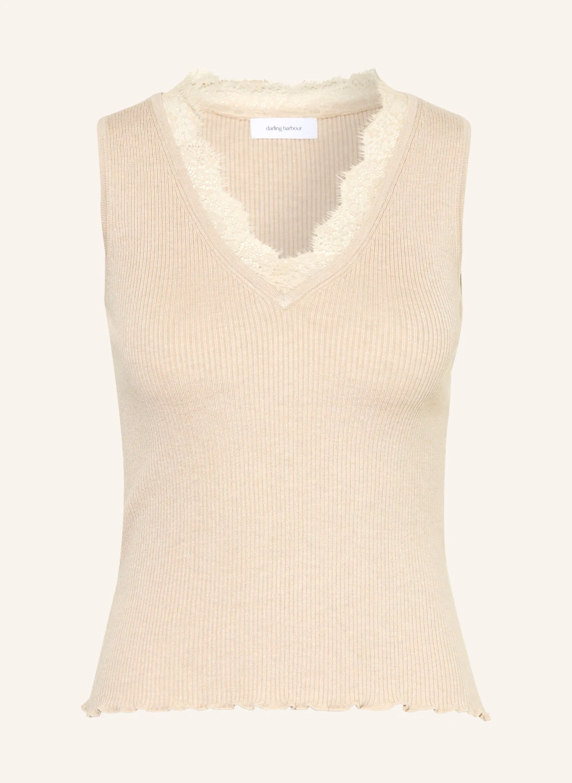 darling harbour Stricktop mit Spitze