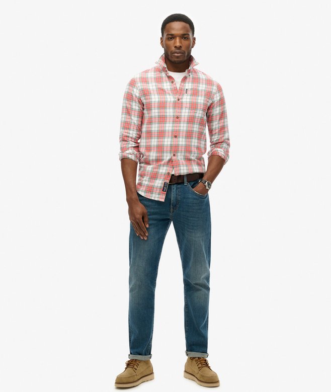 Organic Cotton Vintage Check Shirt