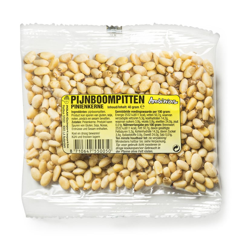 Pijnboompitten - 40 gram
