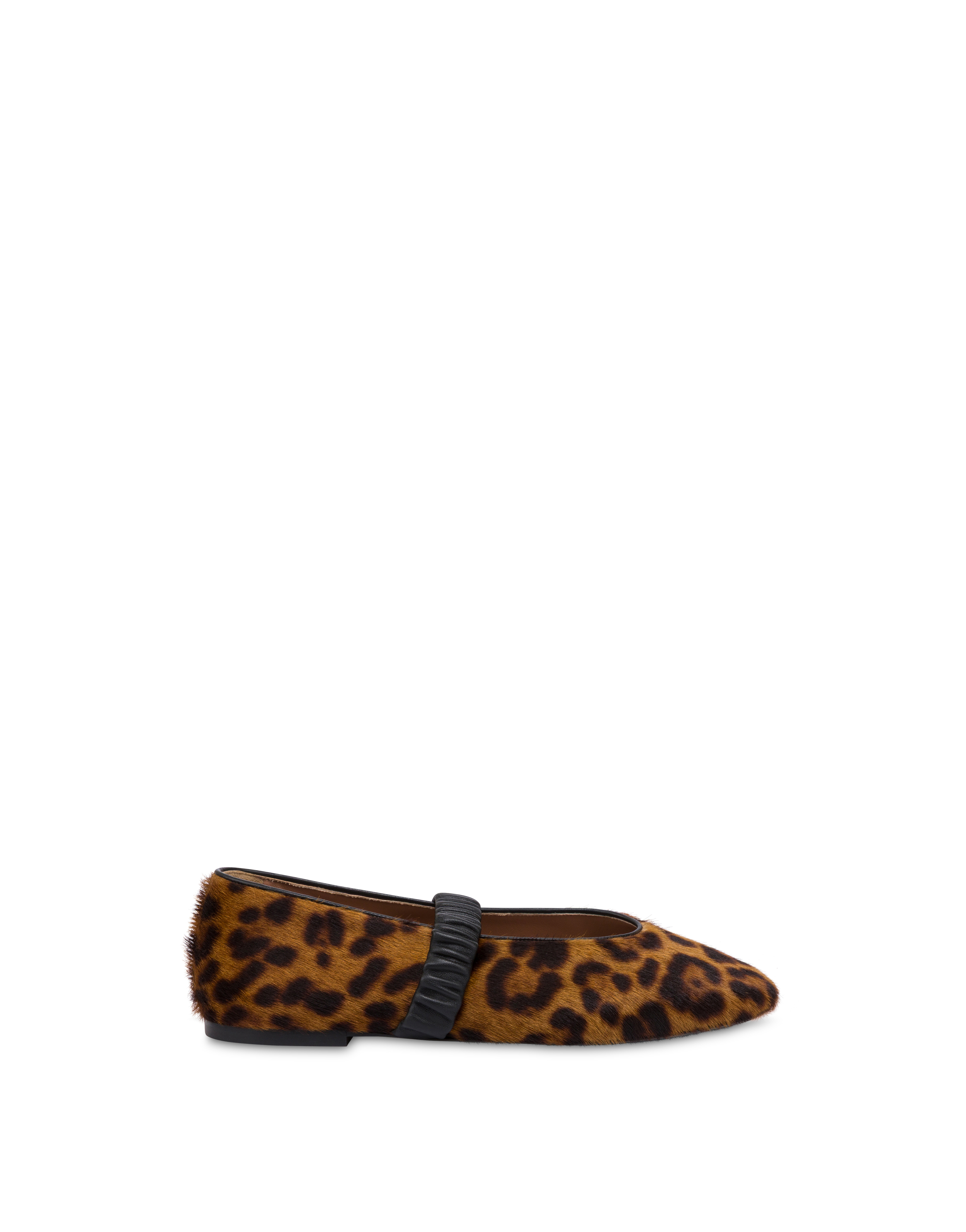 Ballerina Ballet In Cavallino Stampato Leopardo
