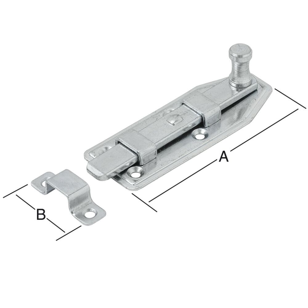 SKYVELÅS VORMANN 80X30MM