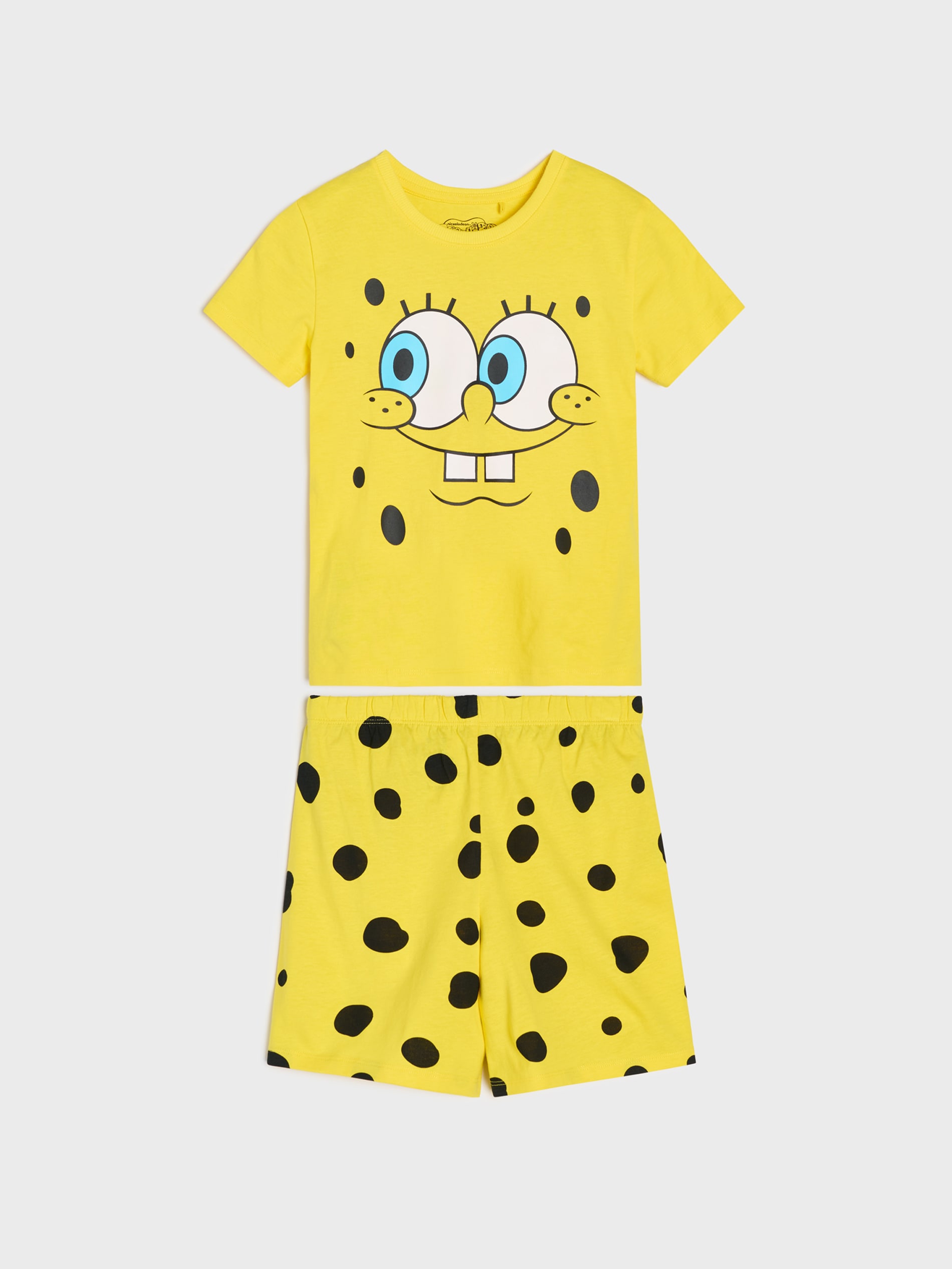 Bawełniana piżama dwuczęściowa SpongeBob