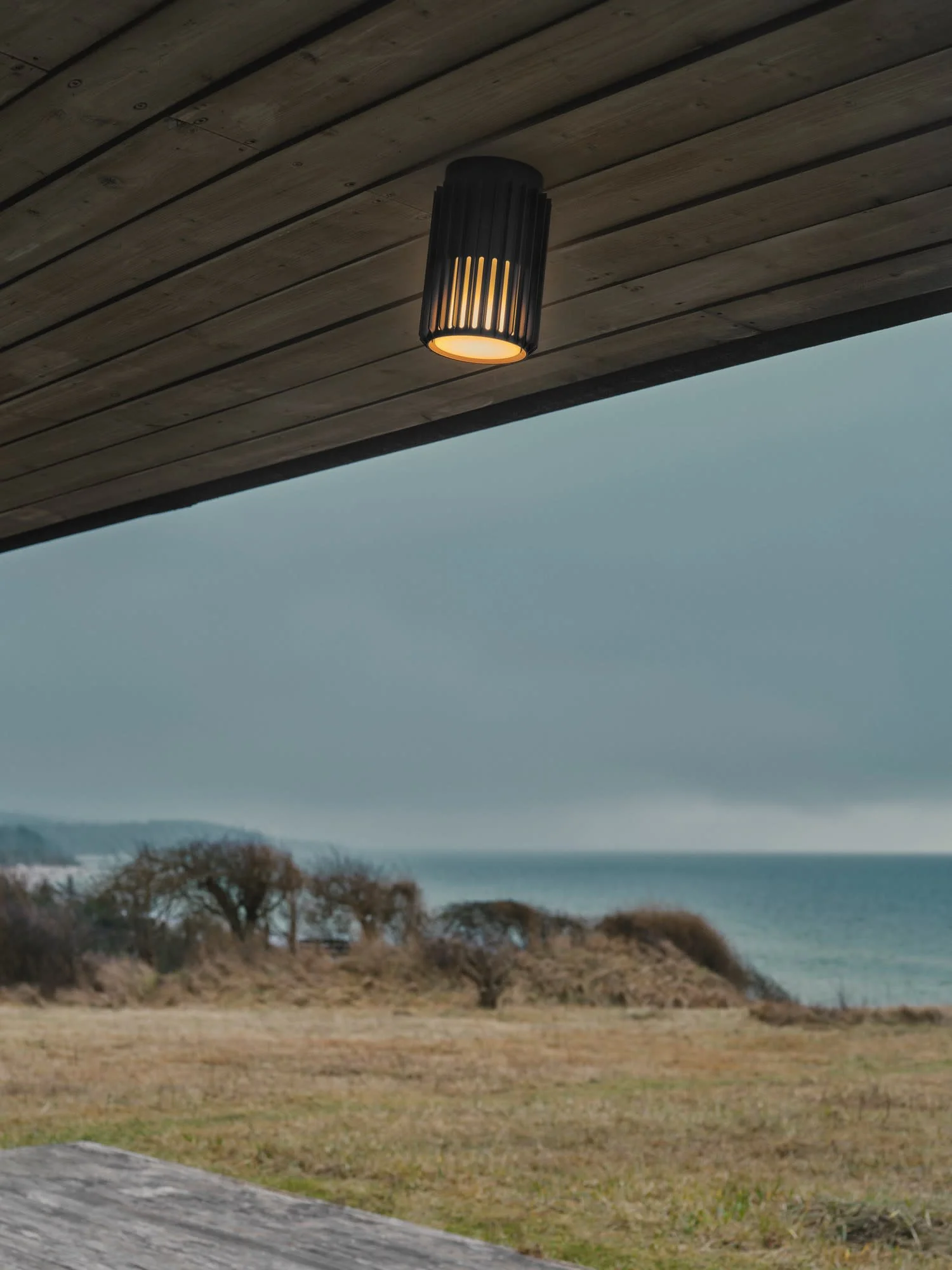 Kleine Outdoor-LED-Deckenleuchte Aludra