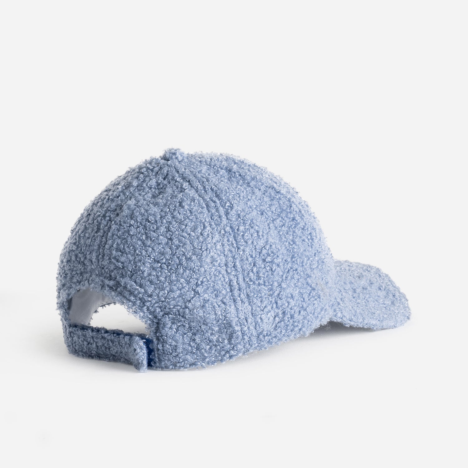 Casquette TEXTO bleue en bouclette