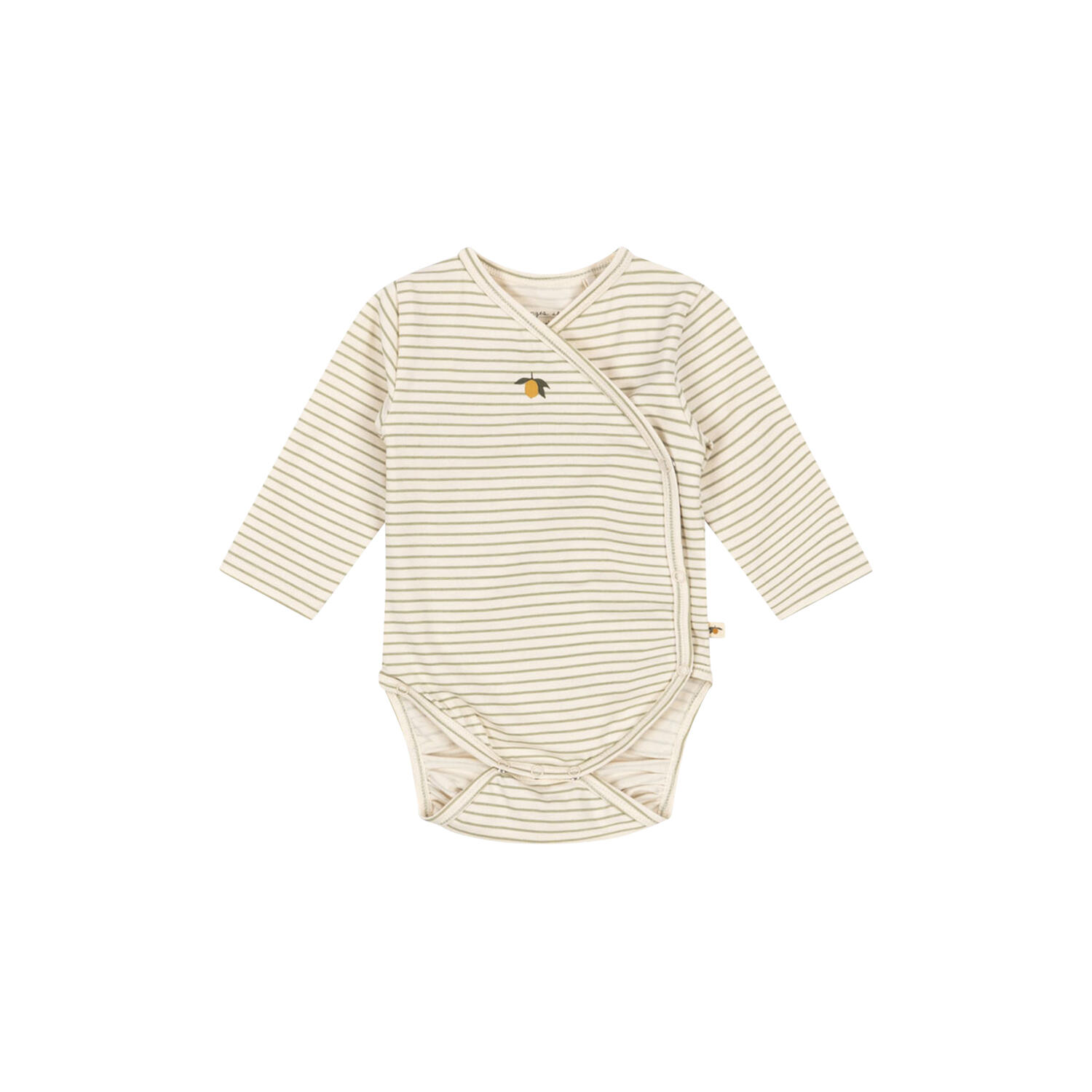 Basic LS Newborn Body, tea stripe