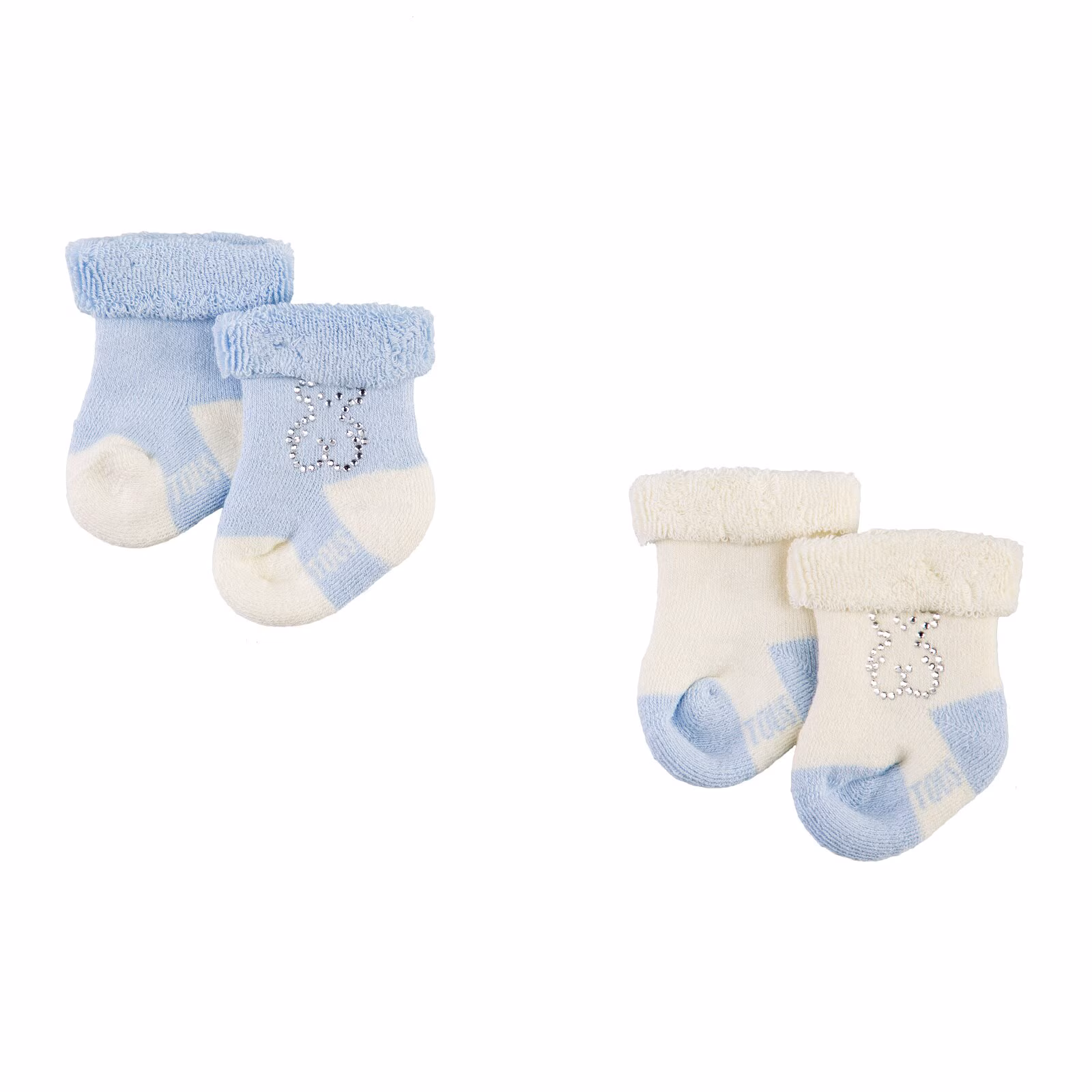 Set calcetines oso Strass Sweet Socks Azul celeste