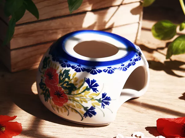 Podgrzewacz (pod czajnik 1,5 L) Bolesławiec - Maki Smolińskiej gat. I