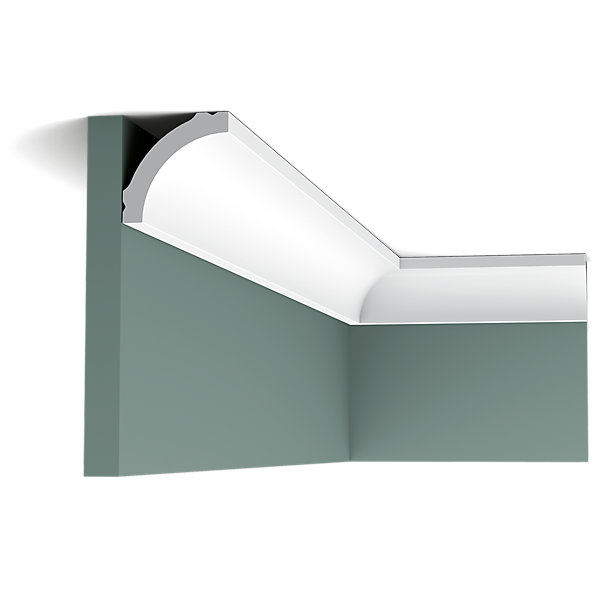 CB521 Corniche plafond Orac Decor - 5x5x200cm (h x p x L) - polystyrène Carton complet
