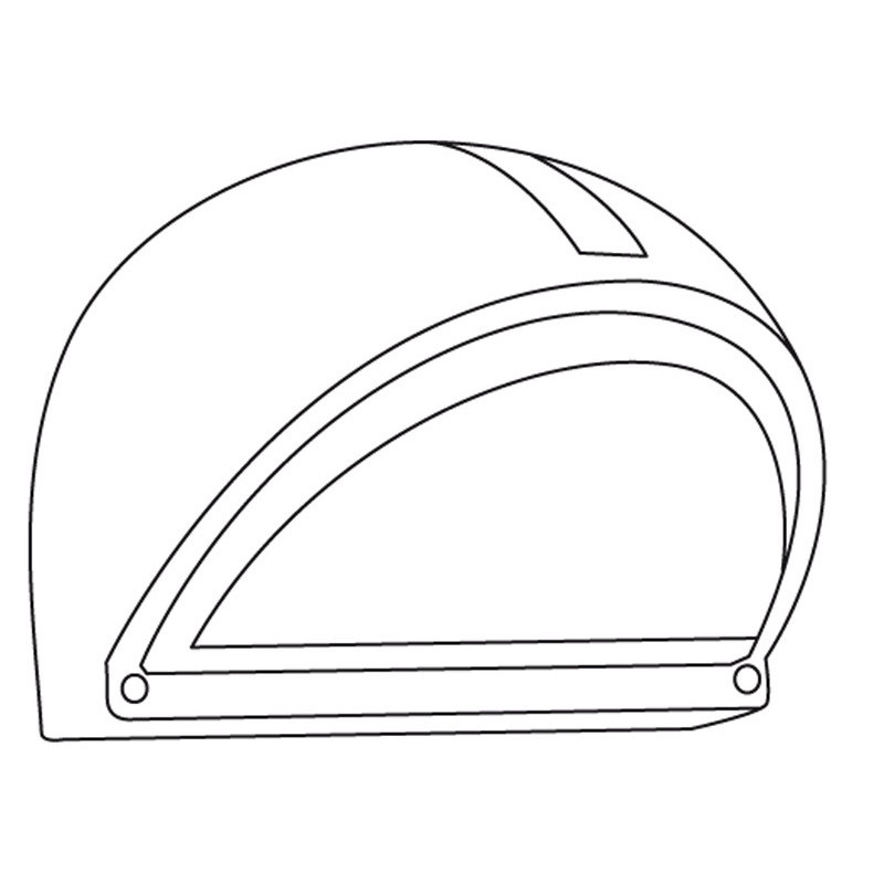 Applique extérieure Onja blanche E27 60 W EGLO