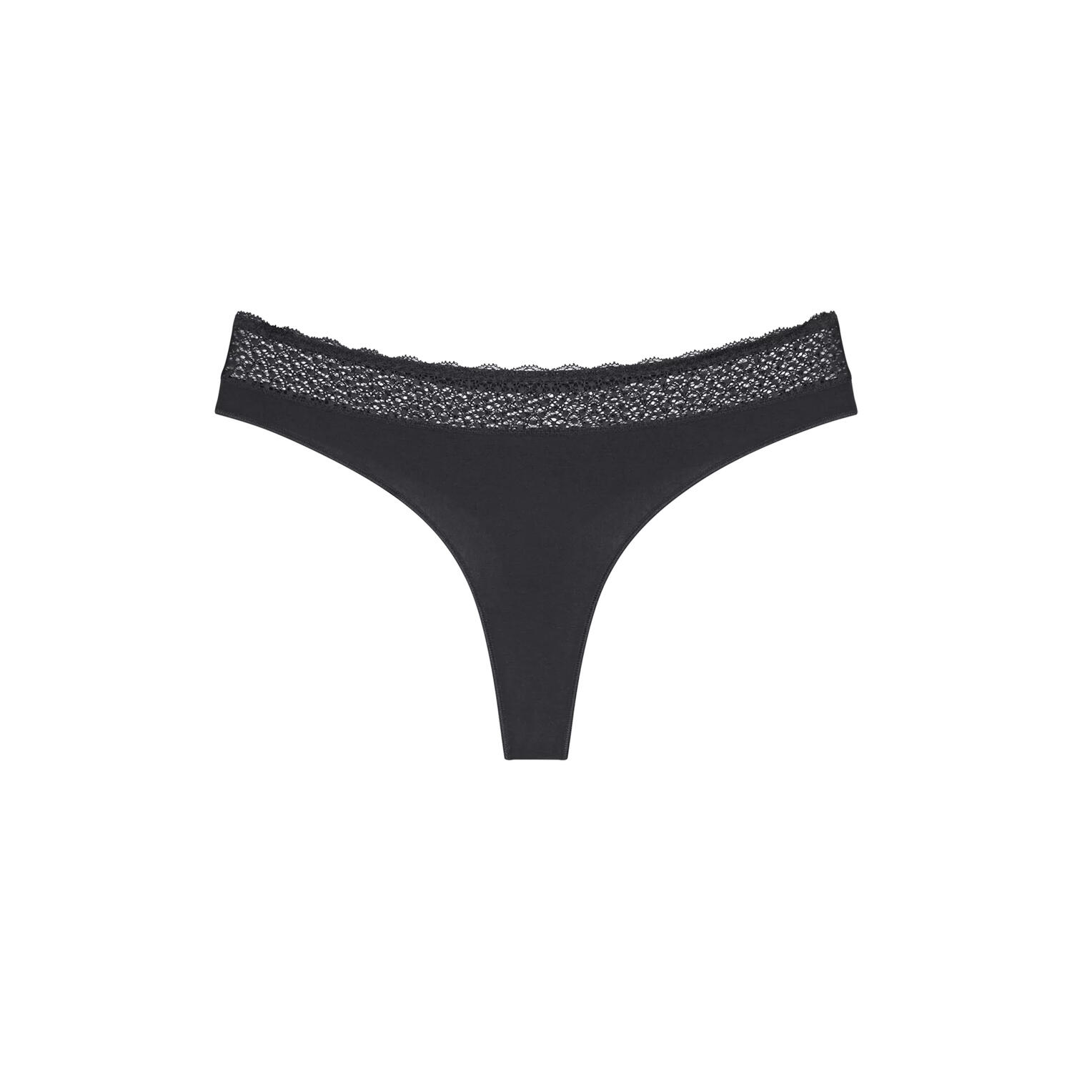 Feel of Modal String Briefs, black