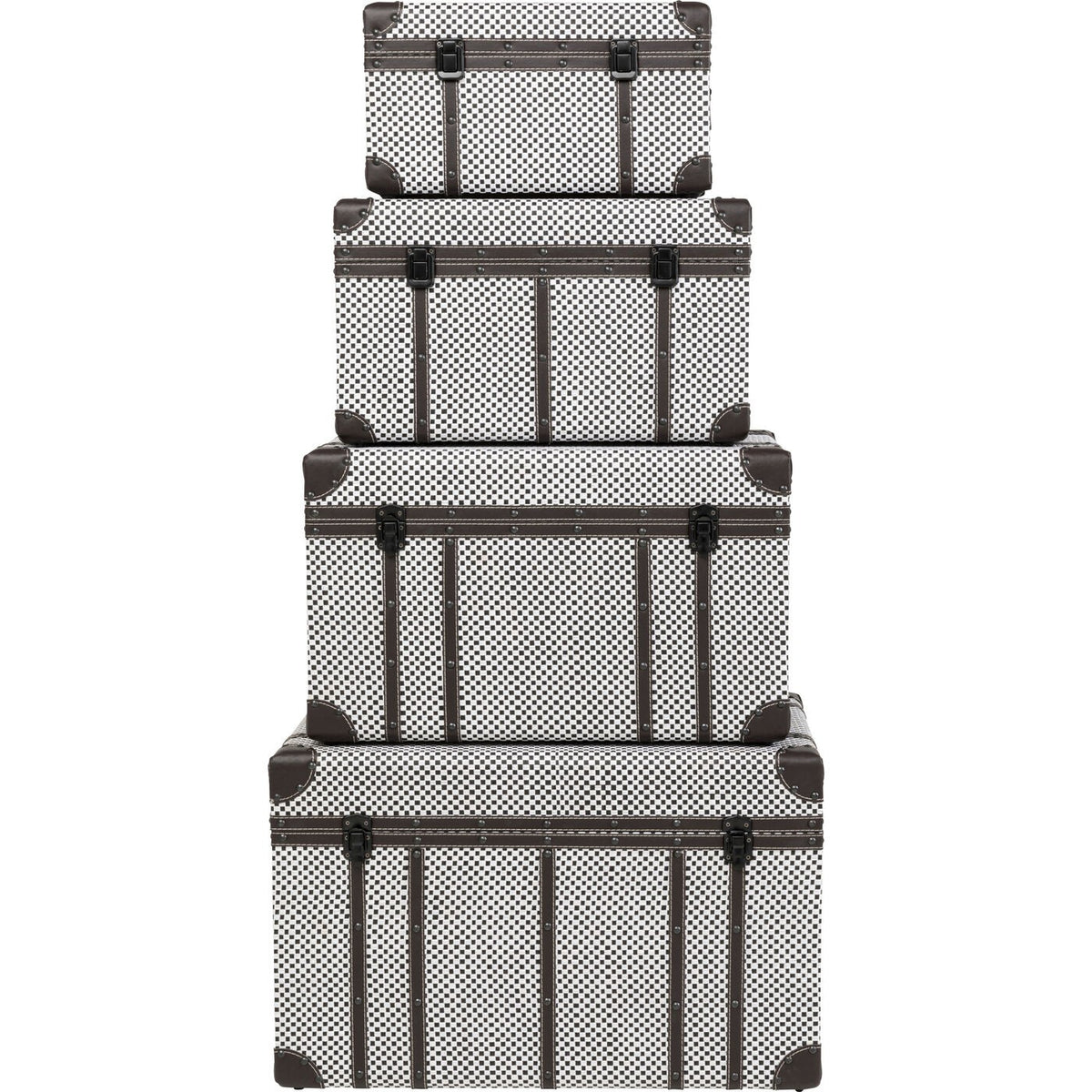 Kare Design Koffers Espresso (4/Set)