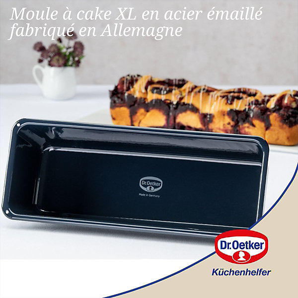 Ensemble de 2 Moules à cake 35 cm Dr Oetker Back Liebe