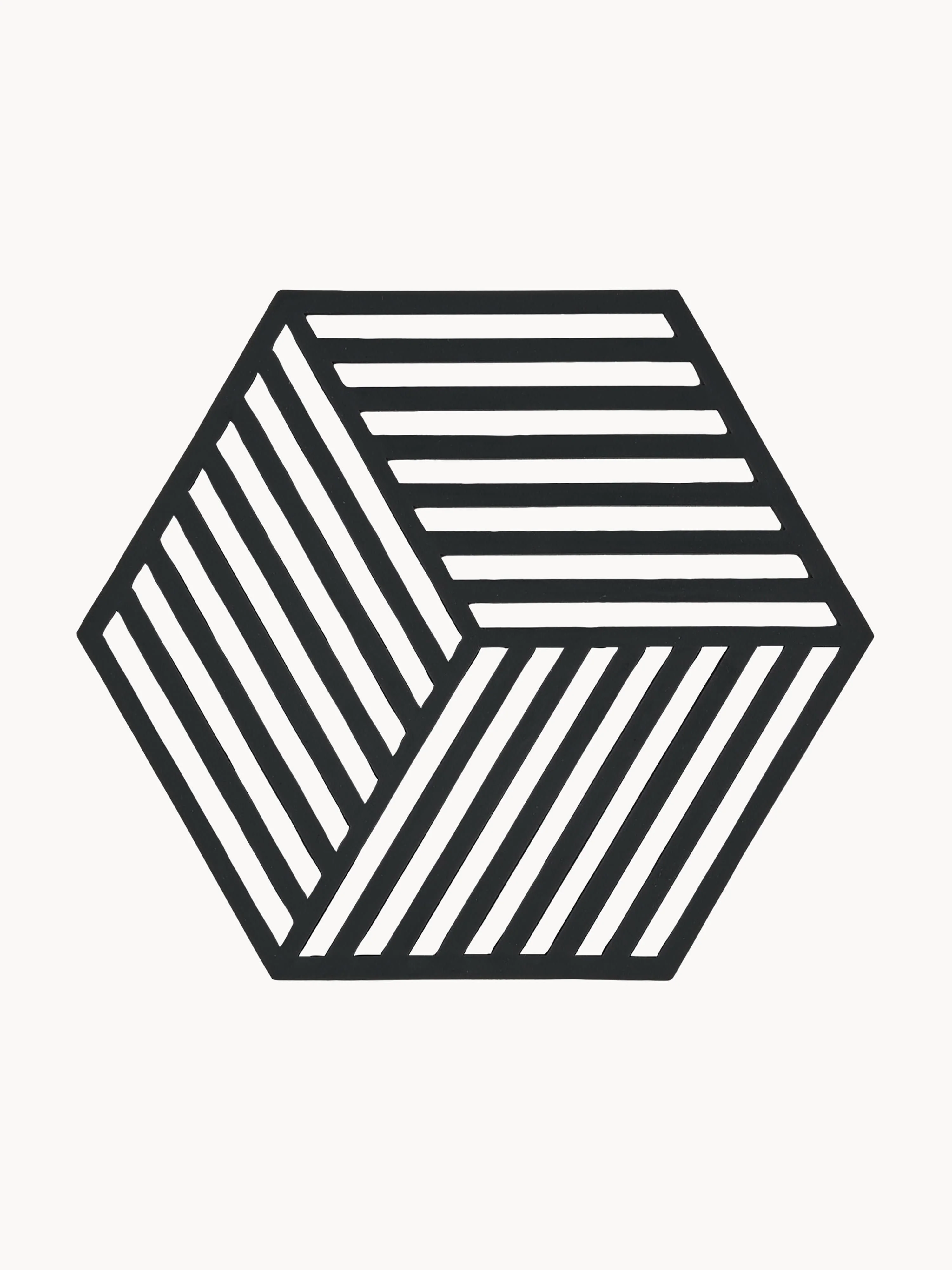 Silikon-Untersetzer Hexagon