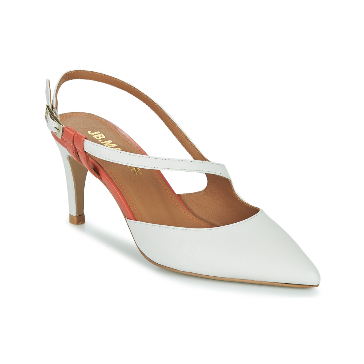 JB Martin - ESMEE - Nappa / Chalk / Orange
