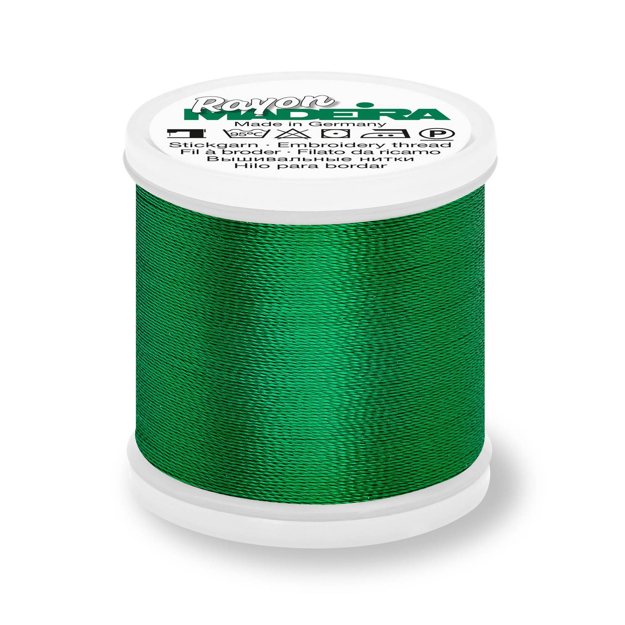 Madeira Classic Green Rayon 40 Thread 200m (1370)