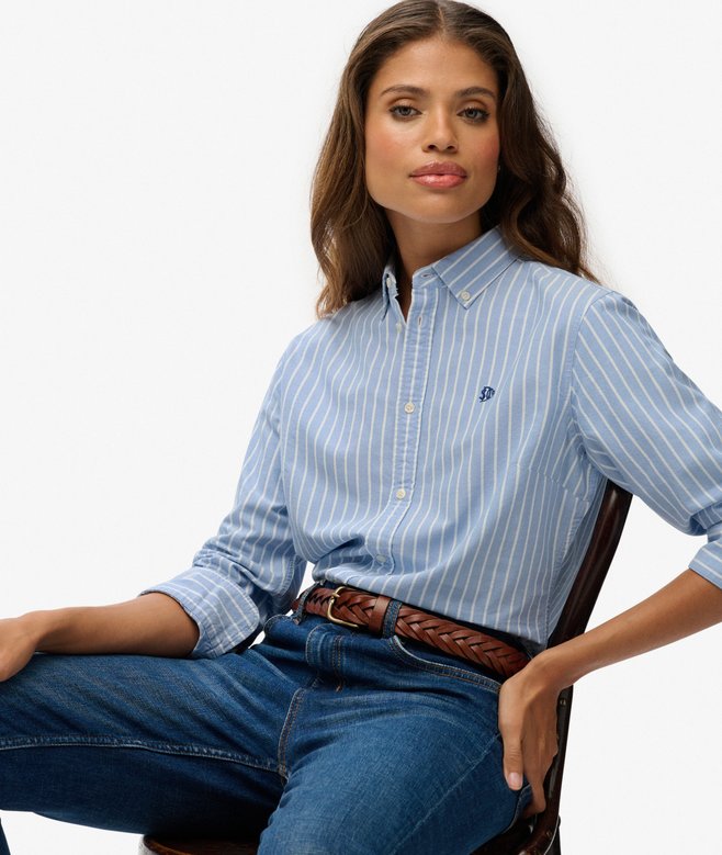 Slim Oxford Button Down Long Sleeve Shirt
