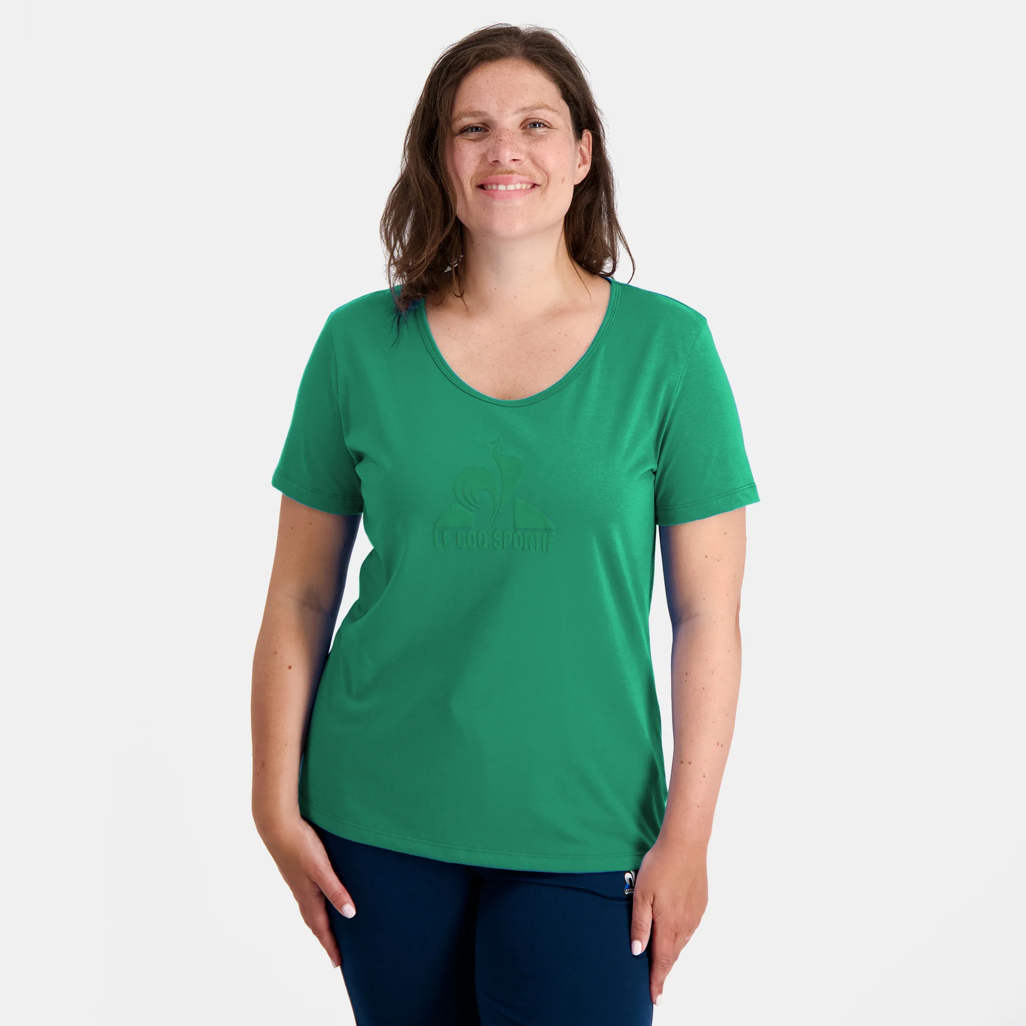 2320635-SAISON Tee SS N°1 W bosphorus | T-shirt Femme