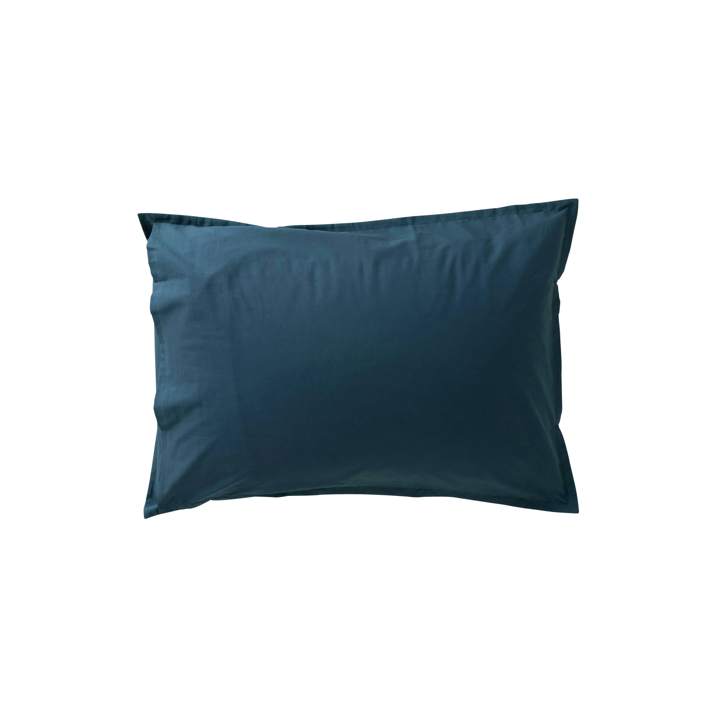 PROTEA - Taie d'oreiller rectangulaire imprimé bleu 50 x 70 cm