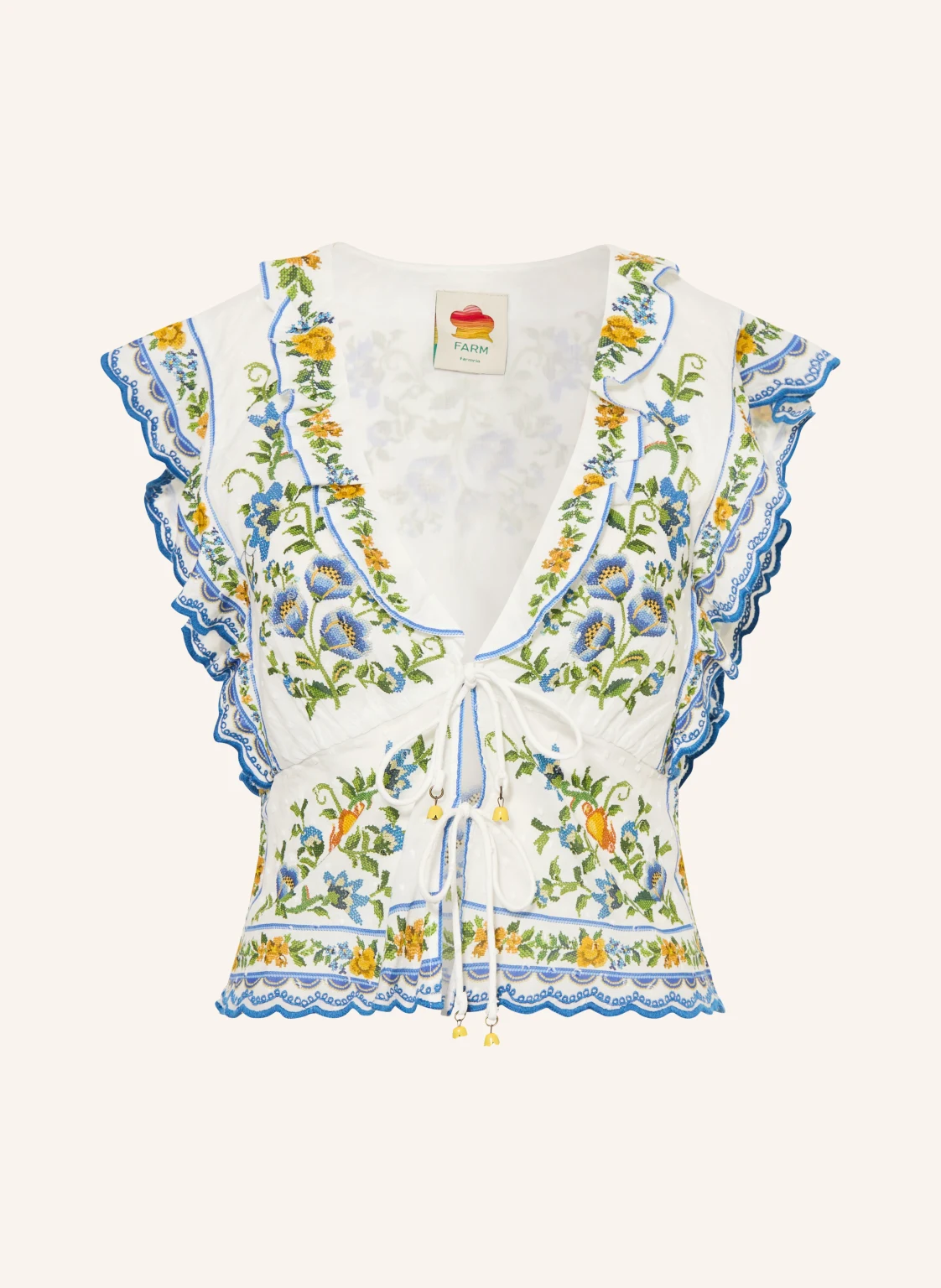 FARM RIO Blustentop mit Volants