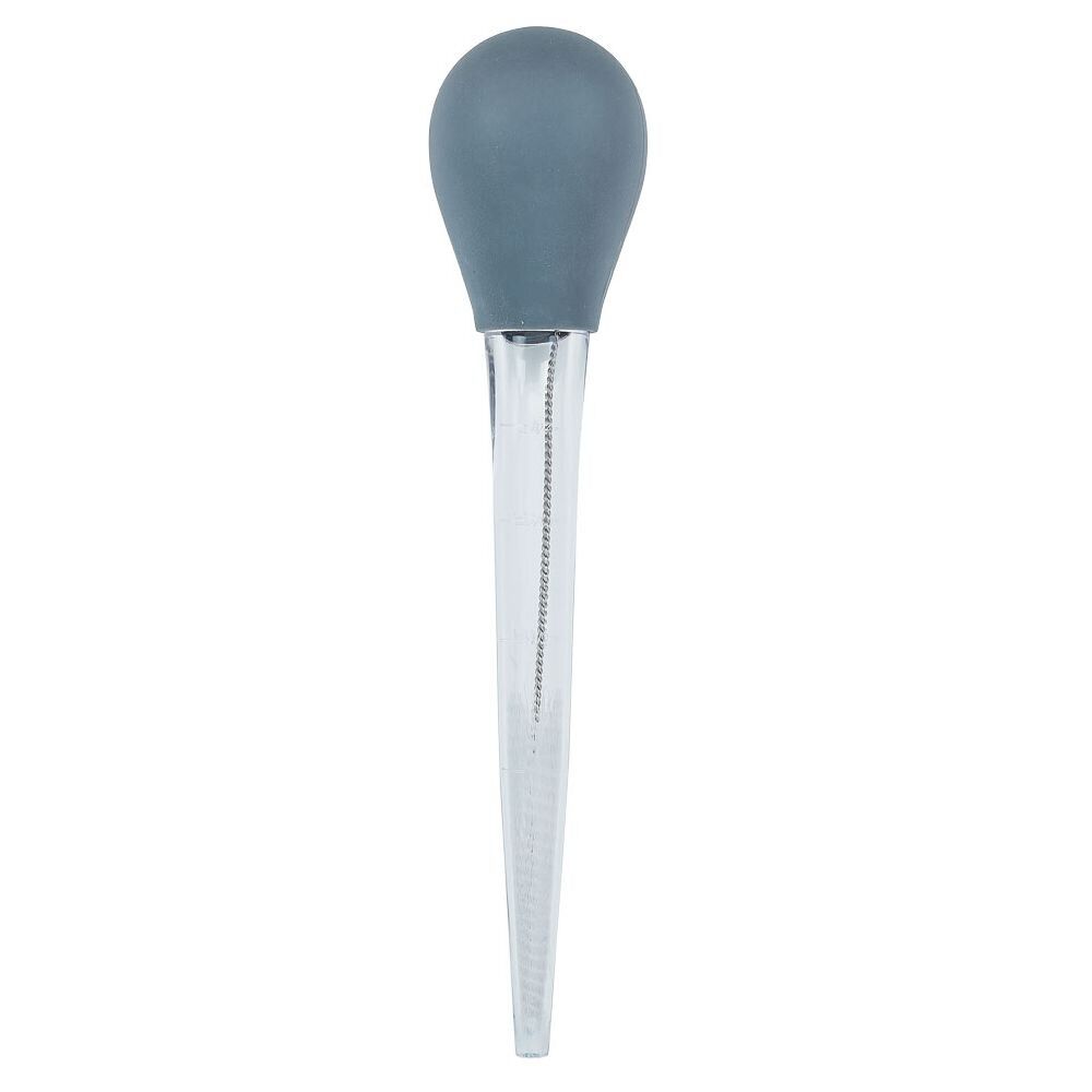 Poire à jus avec brosse de nettoyage