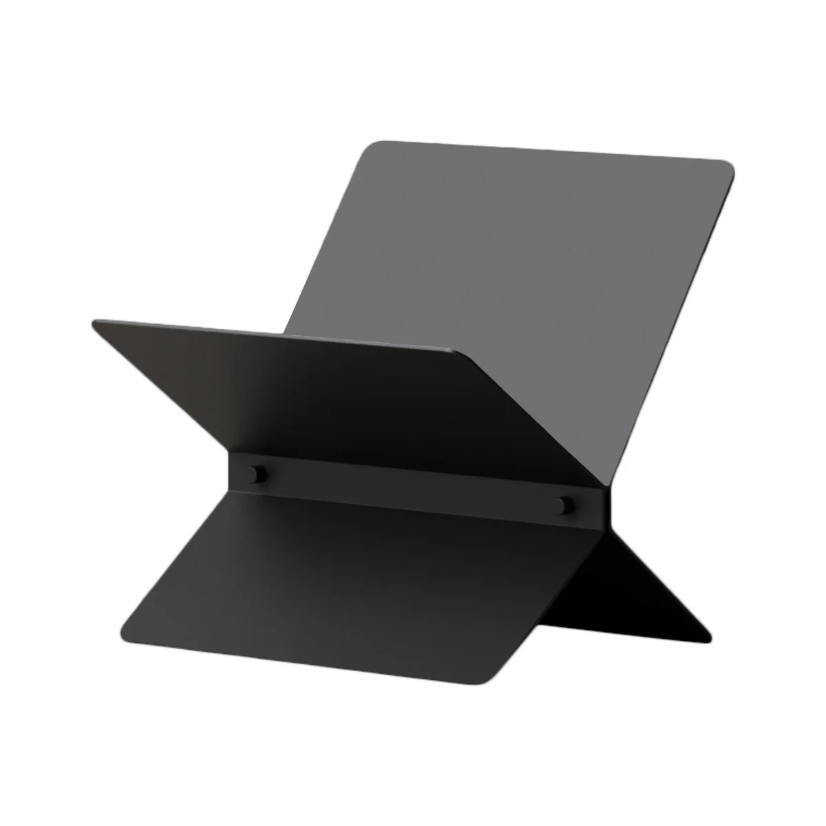 Nichba Design - Magazinständer, schwarz