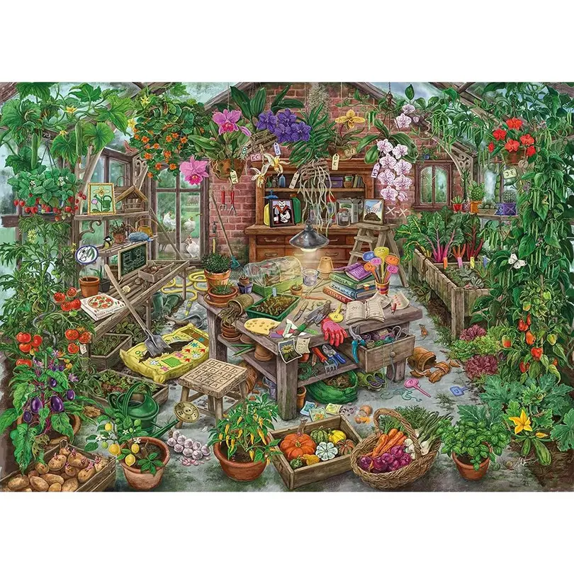 Puzzle Green House