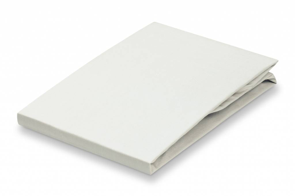 Satin Soft Hoeslaken Natural   140 x 200 cm   Ivoor   Satijnkatoen