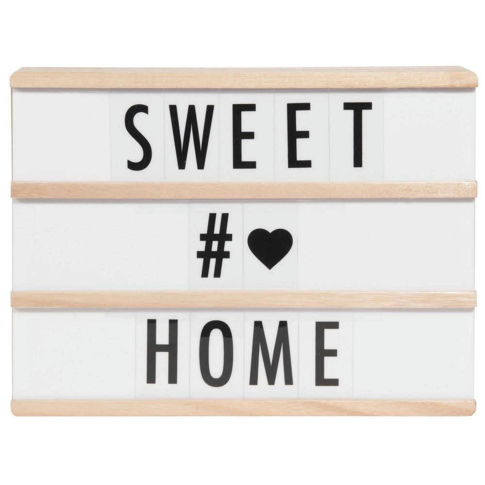 - Boîte lumineuse à messages lightbox LED A4