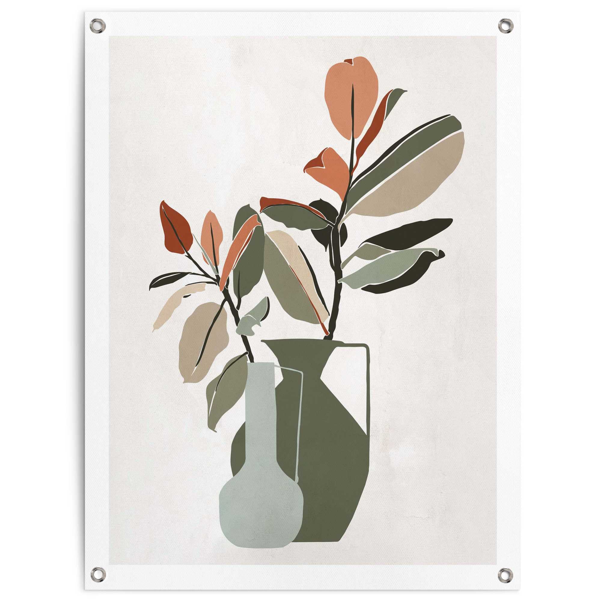 Reinders - Botanical Illustration - Tuinposter 80x60cm