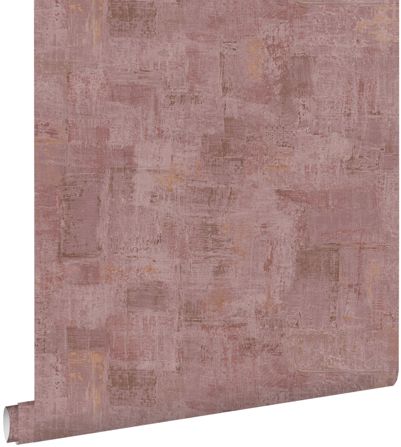 ESTAhome behang schilderachtige structuur mauve paars - 50 x 900 cm - 131842