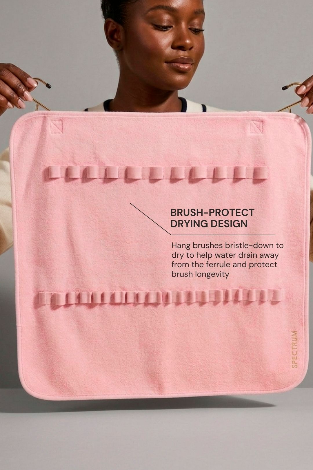 Spectrum Makeup Brush Drying Towel
