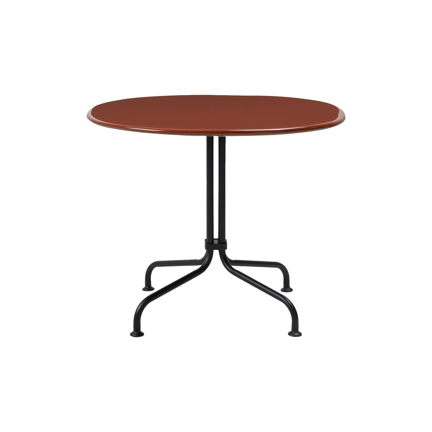 Carmel Bistro Outdoor Lounge Table, matt rock red