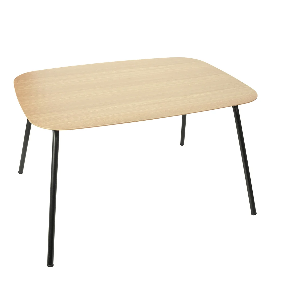 Sebra - Oakee Kindertisch, Eiche natur / schwarz